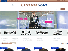 Tablet Screenshot of centralsurf.com.br